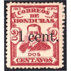 Honduras 139 1913/15 Gral. Terenzio Sierra Sin goma Honduras 139 1913/15 Gral. Terenzio Sierra Sin goma