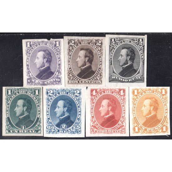 Honduras 14/20s 1878 Presidente Francisco Morazan sin dentar