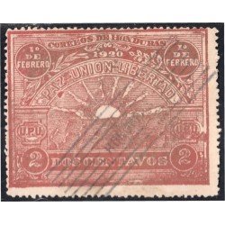 Honduras 168 1920 Amanecer Presidente López Gutierrez usados Honduras 168 1920 Amanecer Presidente López Gutierrez usados