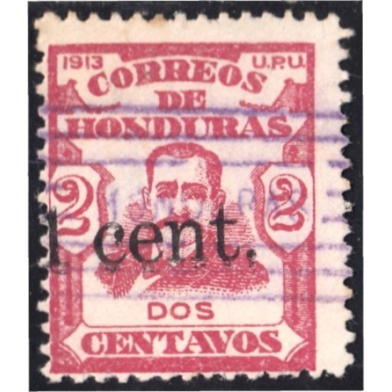 Honduras 139 1913/15 Gral. Terenzio Sierra usados
