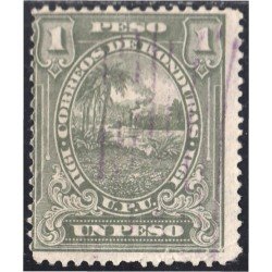 Honduras 119 1911 Litografías Paisaje hondureño UPU usados