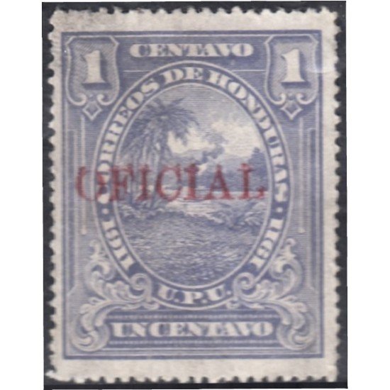 Honduras Servicio 31 1911/16 Paisaje hondureño MH Honduras Servicio 31 1911/16 Paisaje hondureño MH