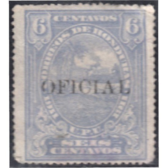 Honduras Servicio 31a 1911/16 sobrecarga negra Paisaje hondureño MH Honduras Servicio 31a 1911/16 sobrecarga negra Paisaje hondureño MH