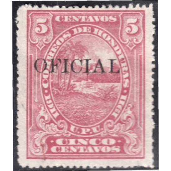 Honduras Servicio 30 1911/16 Paisaje hondureño MH Honduras Servicio 30 1911/16 Paisaje hondureño MH