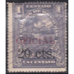 Honduras Servicio 47 1914/16 Paisaje hondureño usados