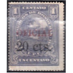 Honduras Servicio 46 1914/16 Paisaje hondureño usados