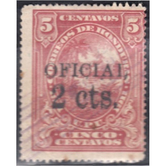 Honduras Servicio 44 1914/16 Paisaje hondureño usados Honduras Servicio 44 1914/16 Paisaje hondureño usados