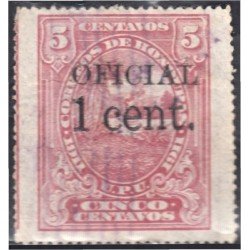 Honduras Servicio 43 1914/16 Paisaje hondureño usados