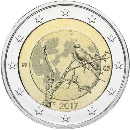 Finlandia 2017 2 € euros conmemorativos Naturaleza Finlandia 2017 2 € euros conmemorativos Naturaleza
