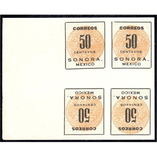 México 285 1914/15 MNH Estado libre y soberano de Sorona tebeche México 285 1914/15 MNH Estado libre y soberano de Sorona tebeche