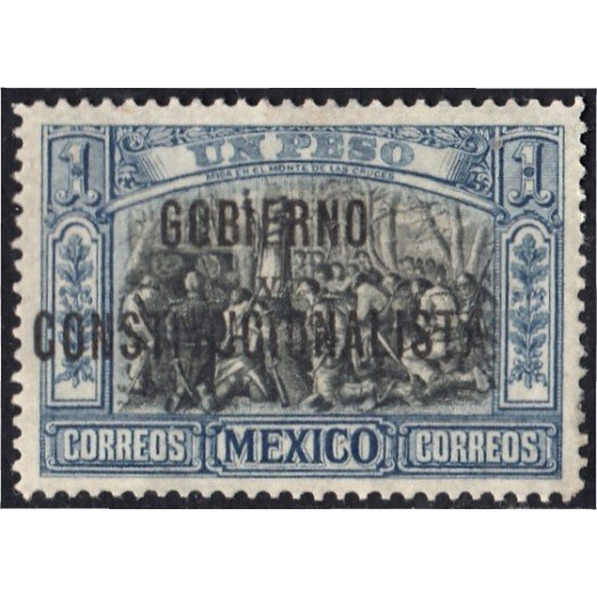 México 277 1914 Gobierno Constitucionalista MNH