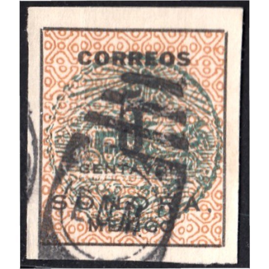 México 282a 1914/15 Estado libre y soberano de Sonora usados México 282a 1914/15 Estado libre y soberano de Sonora usados