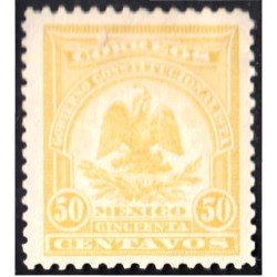México 256 1914 Escudo Shield sin goma