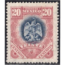 México 186 1899 Escudo Shield sin goma