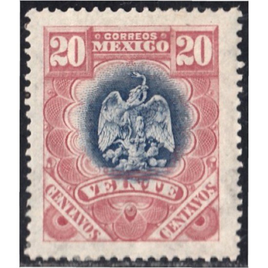 México 186 1899 Escudo Shield sin goma México 186 1899 Escudo Shield sin goma