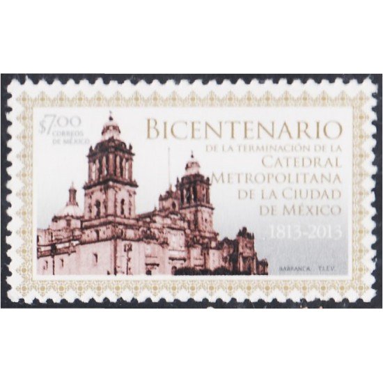 México 2745 2013 Catedral Metropolitana de México MNH México 2745 2013 Catedral Metropolitana de México MNH