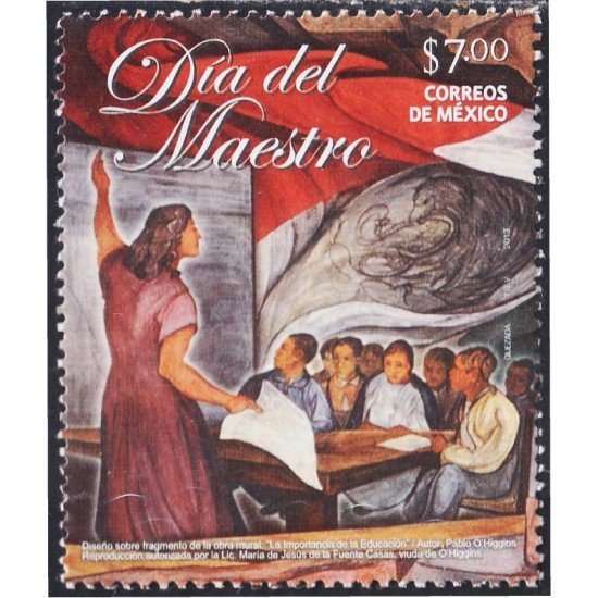 México 2739 2013 Día del Maestro MNH México 2739 2013 Día del Maestro MNH