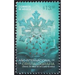 México 2873 2014 Año Internacional de la Cristalografía MNH
