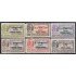 Mexico A- 29/34 1930 Emilio Carranza Avioneta Habilitado MNH