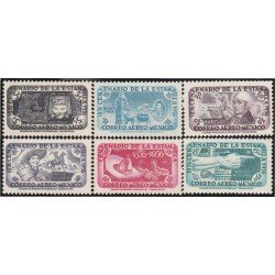 Mexico A- 191/96 1956 Centenario de la estampilla MNH Mexico A- 191/96 1956 Centenario de la estampilla MNH