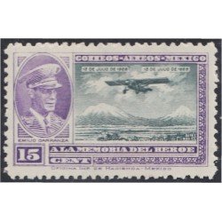 Mexico A- 7 1929 Emilio Carranza Avioneta MH