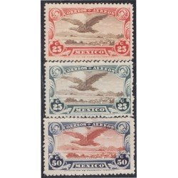 Mexico A- 2/4 1927/28 Águila Pájaro Bird MH Mexico A- 2/4 1927/28 Águila Pájaro Bird MH