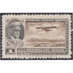 Mexico A- 10 1929 Emilio Carranza Avioneta MH
