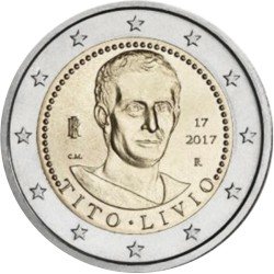 Italia 2017 2 € euros conmemorativos Tito Livio Italia 2017 2 € euros conmemorativos Tito Livio