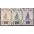 Mexico A- 86/88 1939 Estatua de la mujer pionera en Tulsa MH
