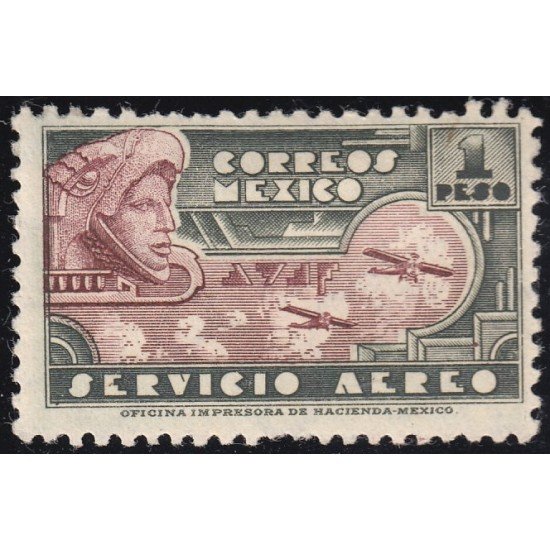 Mexico A- 67 1934/35 Avioneta airplane MH Mexico A- 67 1934/35 Avioneta airplane MH
