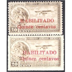 Mexico A- 36/37 1931 Avioneta  Airplane MH