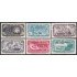 Mexico A- 191/96 1956 Centenario de la estampilla MH