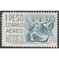 Mexico A- 183K 1953/56 Puebla Danza de la Media Luna MH Mexico A- 183K 1953/56 Puebla Danza de la Media Luna MH