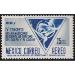 Mexico A- 200 1956 IV Congreso Interamericano regional del turismo del Golfo y el Caribe MH Mexico A- 200 1956 IV Congreso Interamericano regional del turismo del Golfo y el Caribe MH