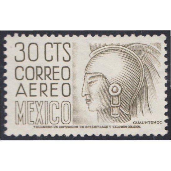 Mexico A- 183E 1953/56 Michoacán Arte Popular sin goma