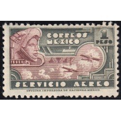 Mexico A- 67 1934/35 Avioneta airplane sin goma