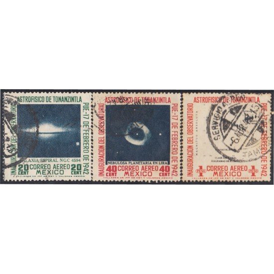 Mexico A- 119/21 1942 Observatorio Astrofísico de Tonanzintla usados