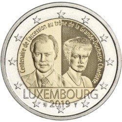 Luxemburgo 2019 2 € euros conmemorativos Gran Duquesa Carlota Luxemburgo 2019 2 € euros conmemorativos Gran Duquesa Carlota