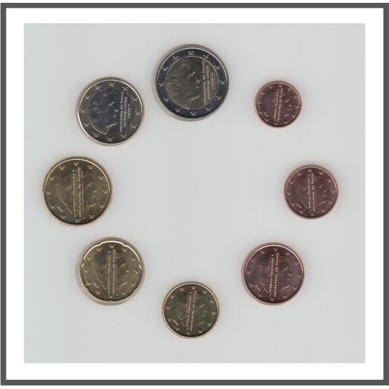 Holanda 2019 Emisión monedas Sistema monetario euro € Tira Holanda 2019 Emisión monedas Sistema monetario euro € Tira