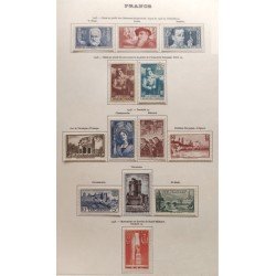 Colección Collection Francia France 1853 - 1963 4643€