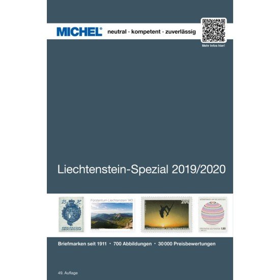 MICHEL Liechtenstein-Spezial-Katalog 2019/2020 MICHEL Liechtenstein-Spezial-Katalog 2019/2020