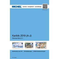 MICHEL Übersee-Katalog Karibische-Inseln 2019/2020, Band 1 A-J (ÜK 2/1) 