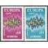 Andorra Francesa 217/18 1972 Europa Cept MNH