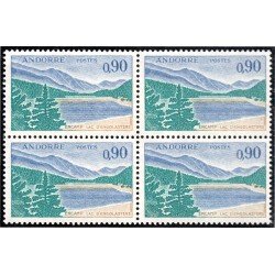 Andorra Francesa 163A Bl.4 1971 Lago Engolasters MNH Andorra Francesa 163A Bl.4 1971 Lago Engolasters MNH