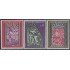 Andorra Francesa 206/08 1970 Pintura de San Juan Caselles MNH