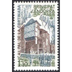 Andorra Francesa 282 1980 Cal Pal de la Cortinada MNH Andorra Francesa 282 1980 Cal Pal de la Cortinada MNH
