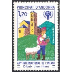 Andorra Francesa 279 1979 Año internacional del niño MNH