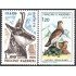 Andorra Francesa 274/75 1979 Fauna Venado Perdiz blanca MNH