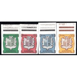 Andorra Francesa 154/57 1961/71 MNH Sin dentar Andorra Francesa 154/57 1961/71 MNH Sin dentar