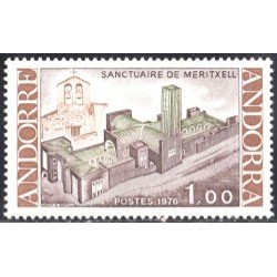 Andorra Francesa 257 1976 Santuario de Meritxell MNH Andorra Francesa 257 1976 Santuario de Meritxell MNH